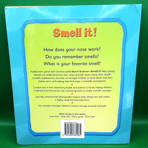 Preschool Book Lot Five Senses Set of 6 Annie Kubler Sally Hewitt Home School - Picture 5 of 16